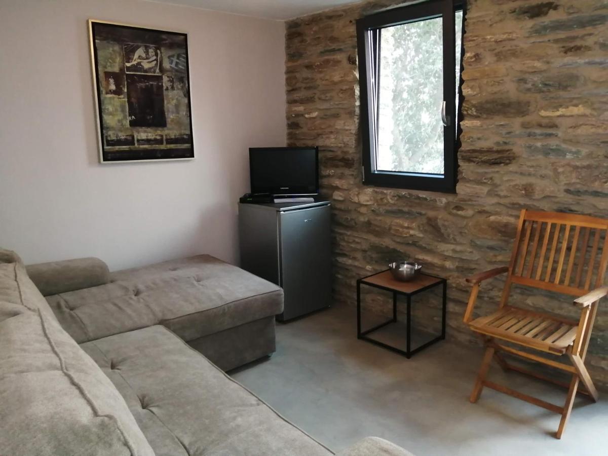 Aegean Deep Blue Andros Ano Aprovato Apartment Luaran gambar