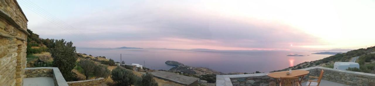 Aegean Deep Blue Andros Ano Aprovato Apartment Luaran gambar