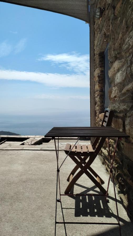 Aegean Deep Blue Andros Ano Aprovato Apartment Luaran gambar