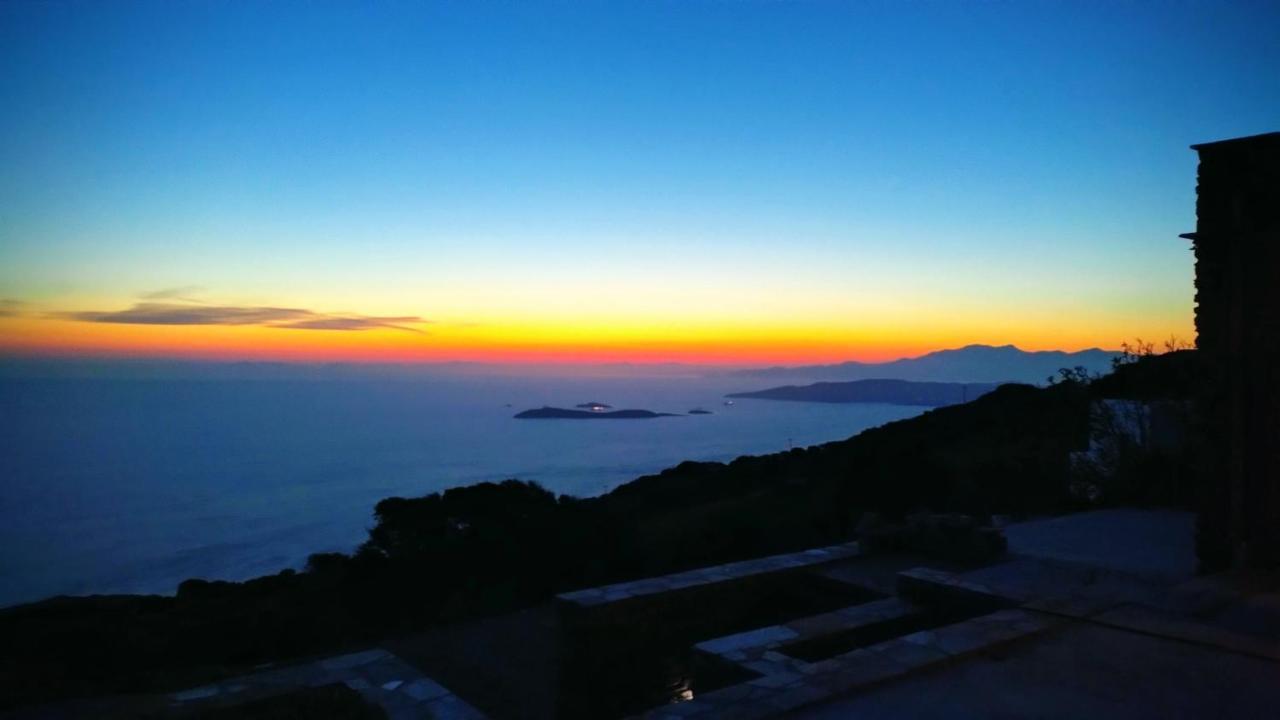Aegean Deep Blue Andros Ano Aprovato Apartment Luaran gambar