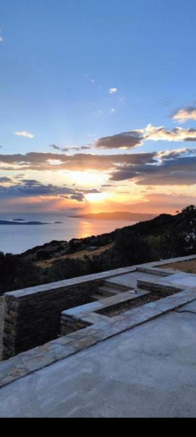 Aegean Deep Blue Andros Ano Aprovato Apartment Luaran gambar